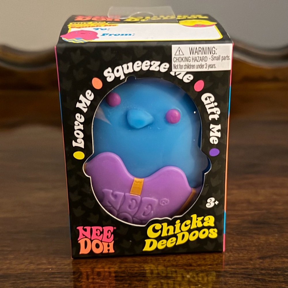 NeeDoh - Chicka DeeDoos Blue & Purple -Schylling Brand - SHIPS ASAP
